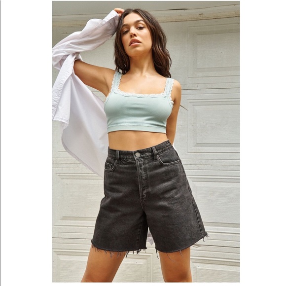 90’s A - Line Denim Shorts (Garage Denim) - Picture 2 of 5